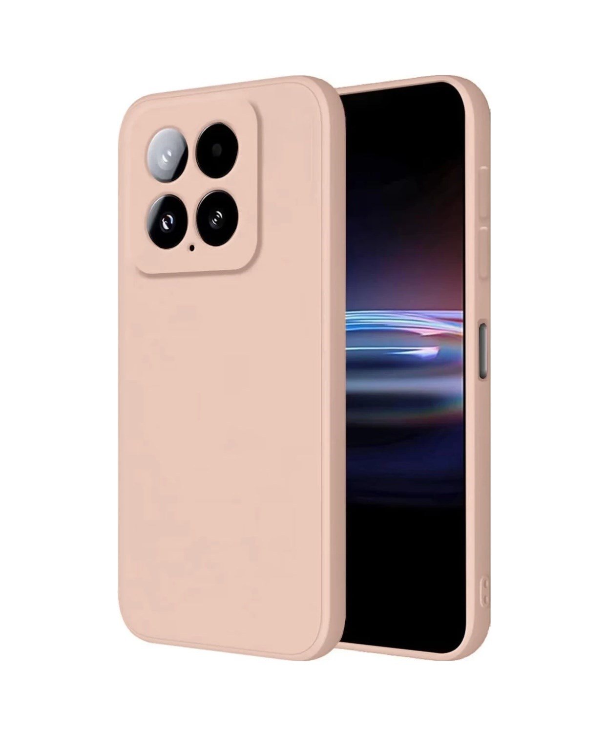 Xiaomi Mi 14t Pro Uyumlu Kılıf Nano İçi Kadife Silikon - Pudra Belirtilmemiş