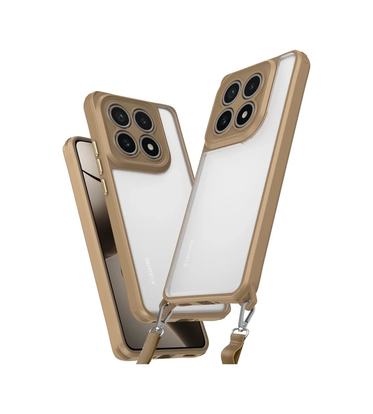 Xiaomi Mi 14t Uyumlu Kılıf Penta Silikon Kılıf - Çöl Titanyum Belirtilmemiş
