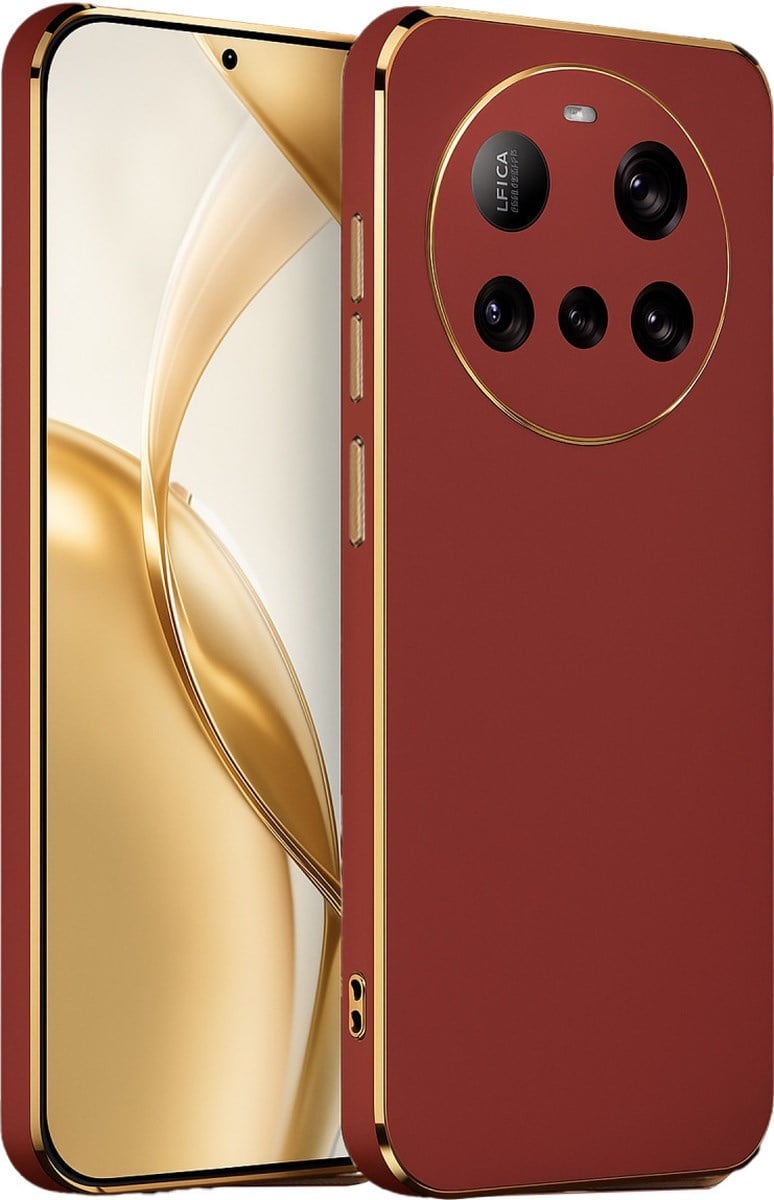 Xiaomi Mi 15 Ultra Uyumlu Kılıf Volet Silikon - Kırmızı Belirtilmemiş