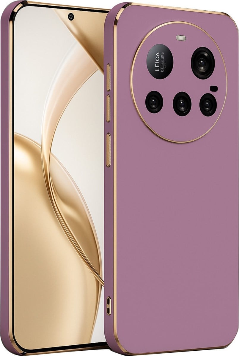 Xiaomi Mi 15 Ultra Uyumlu Kılıf Volet Silikon - Mor Belirtilmemiş