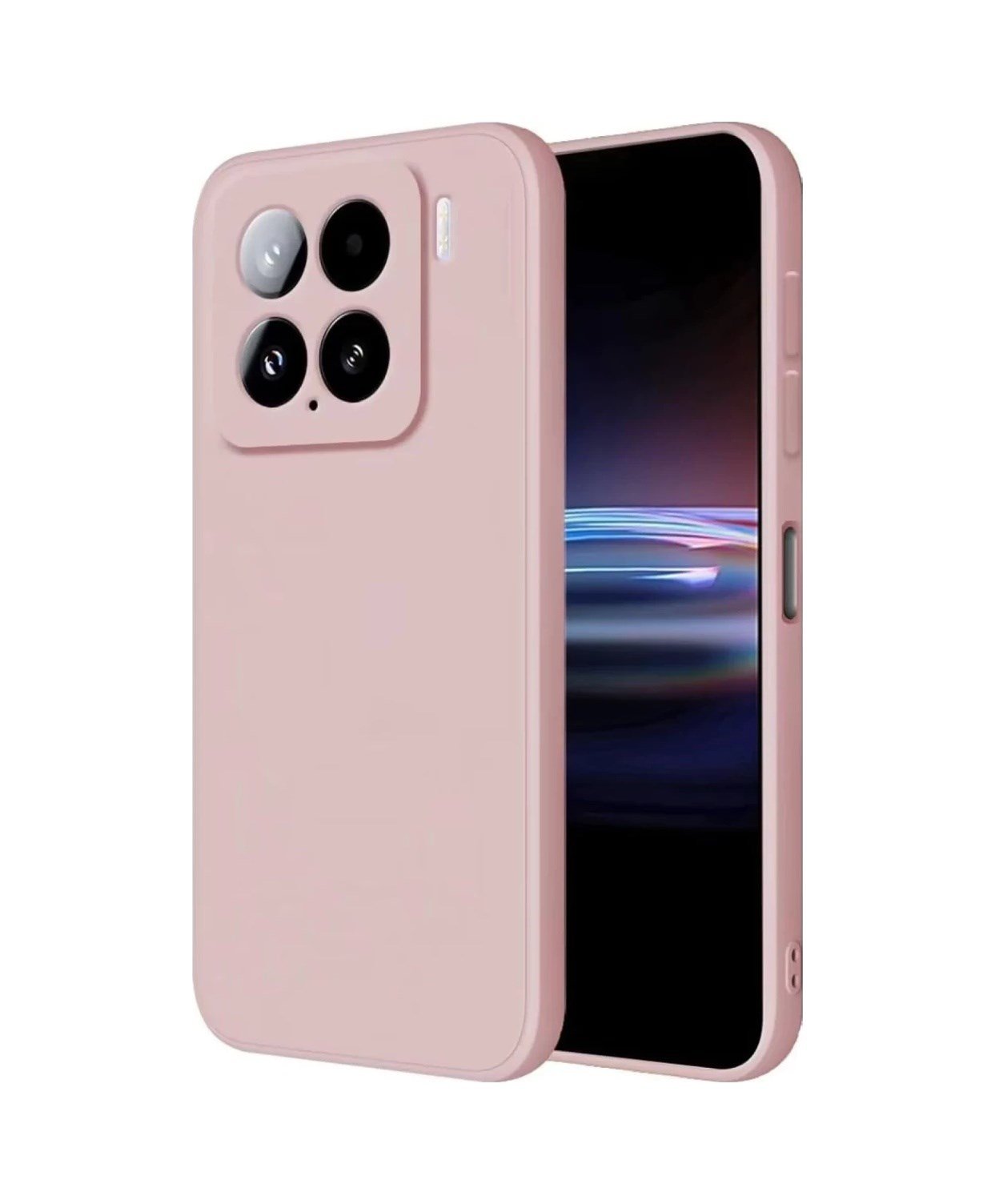 Xiaomi Mi 15 Uyumlu Kılıf Nano İçi Kadife Silikon - Pudra Belirtilmemiş