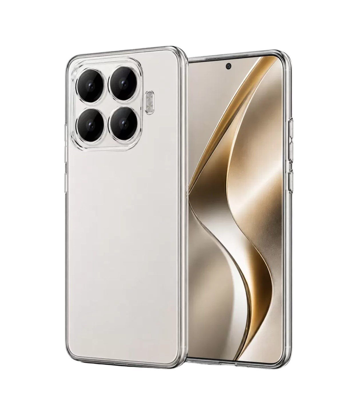 Xiaomi Mi 17t Pro Uyumlu Lüx Şeffaf Silikon - Şeffaf Belirtilmemiş