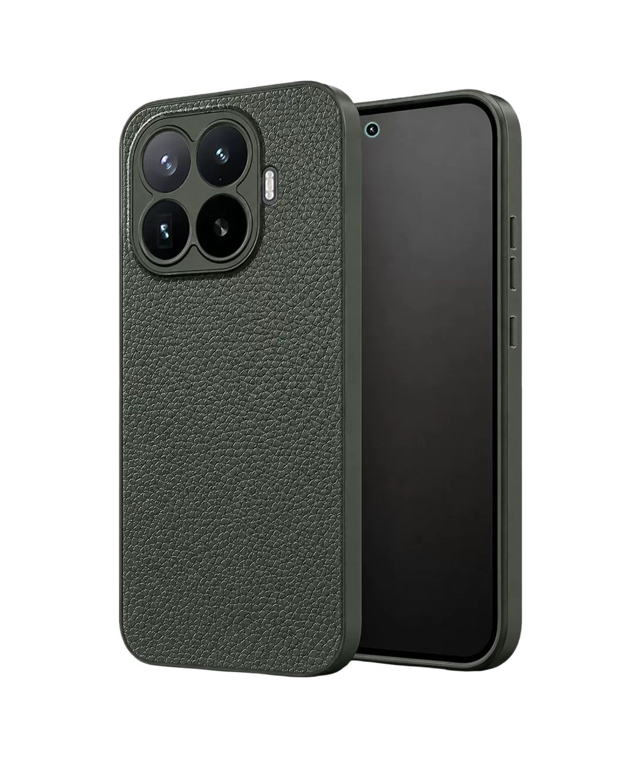 Xiaomi Mi 17t Pro Uyumlu Thermax Silikon Kılıf - Koyu Yeşil Belirtilmemiş