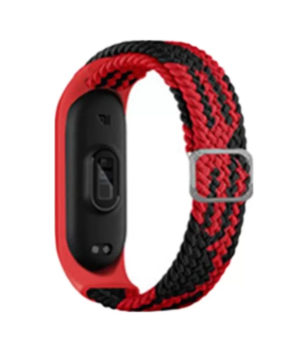 Xiaomi Mi Band 4 Uyumlu Star Kordon - Kırmızı-siyah -