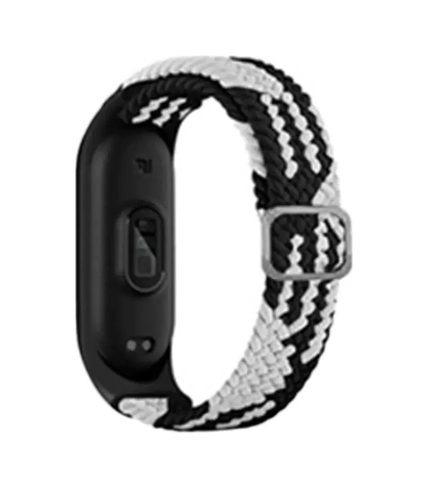 Xiaomi Mi Band 4 Uyumlu Star Kordon - Siyah-beyaz -