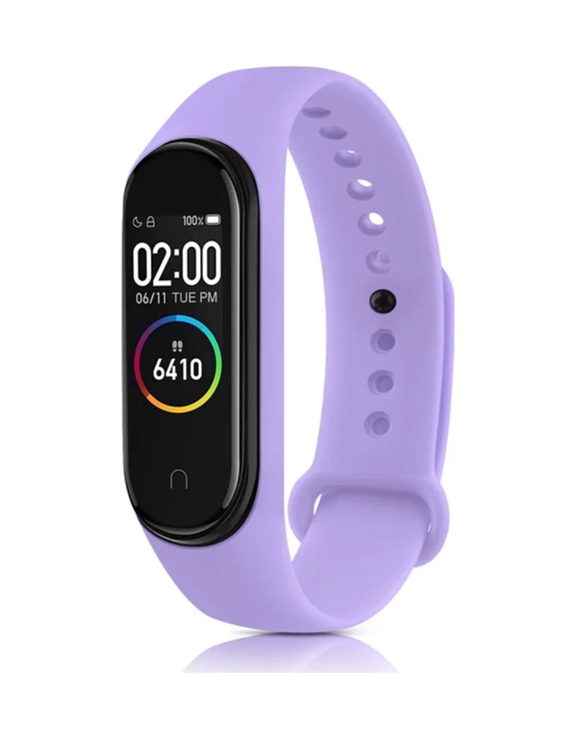 Xiaomi Mi Band 6 Uyumlu Klasik Kordon - Lila Diğer