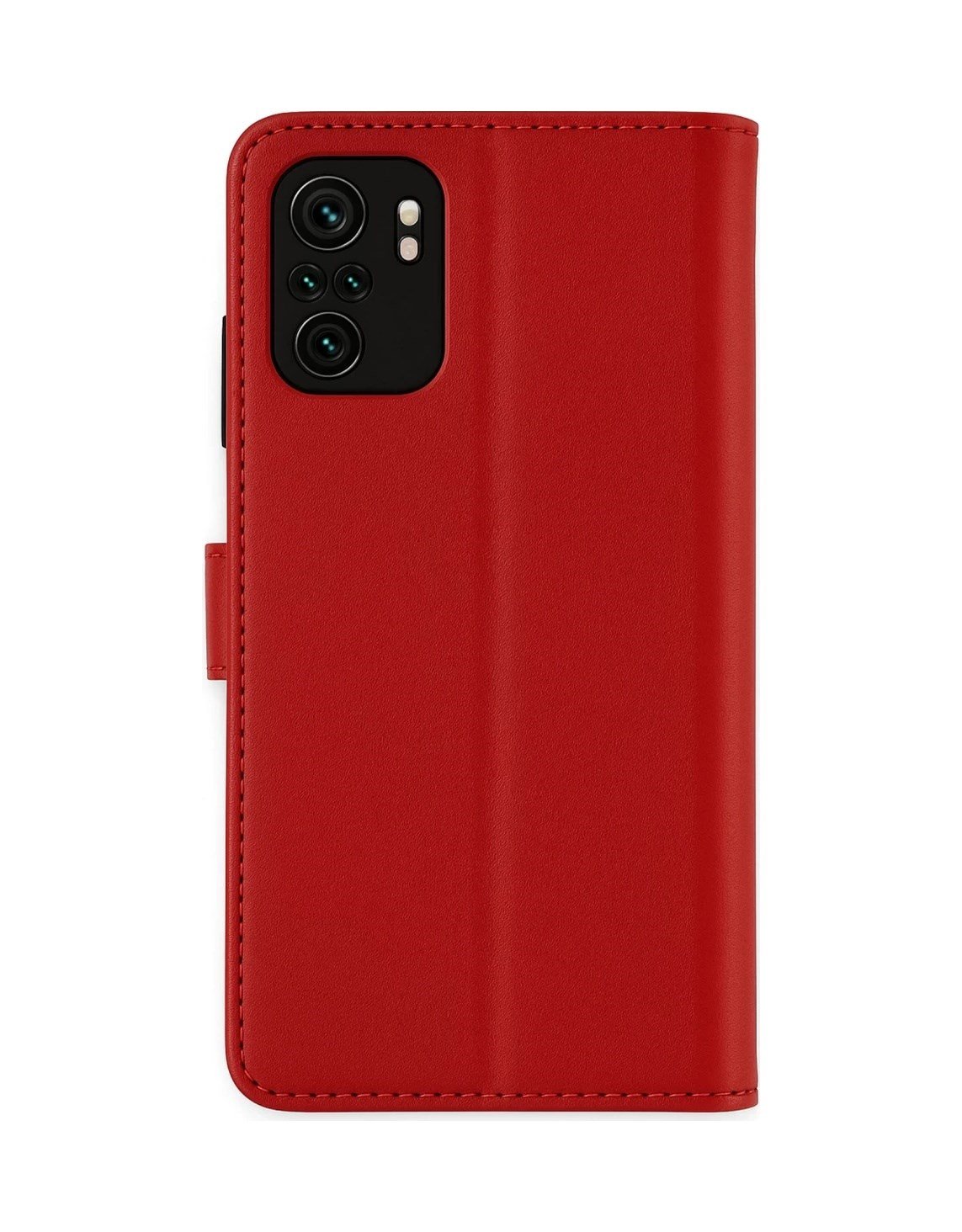Xiaomi Mi Note 10 Uyumlu Trend S Plus Kapaklı Kılıf - Kırmızı Belirtilmemiş