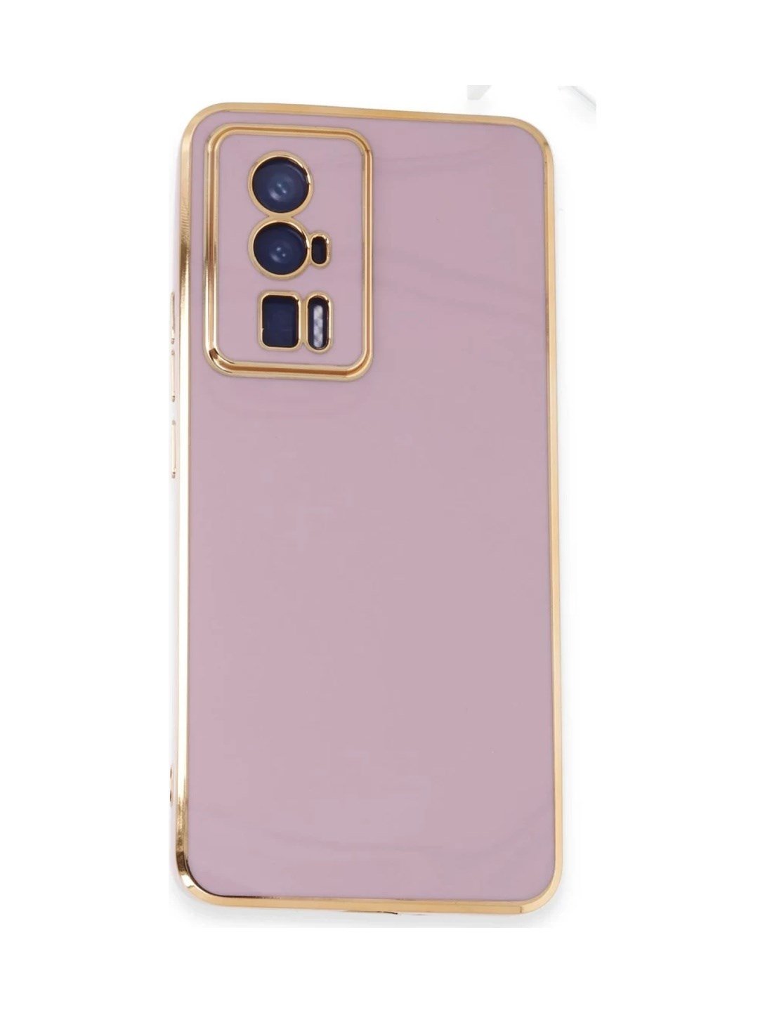 Xiaomi Poco F5 Pro Uyumlu Kılıf Volet Silikon - Mor Belirtilmemiş