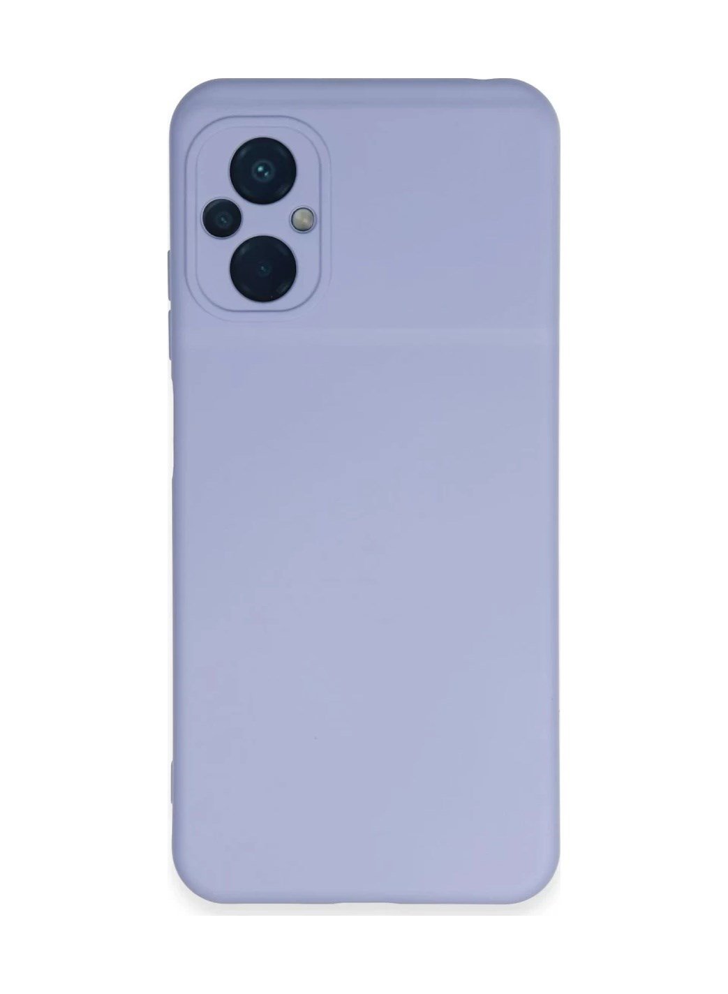 Xiaomi Poco M5 Uyumlu Kılıf Nano İçi Kadife Silikon - Lila Belirtilmemiş