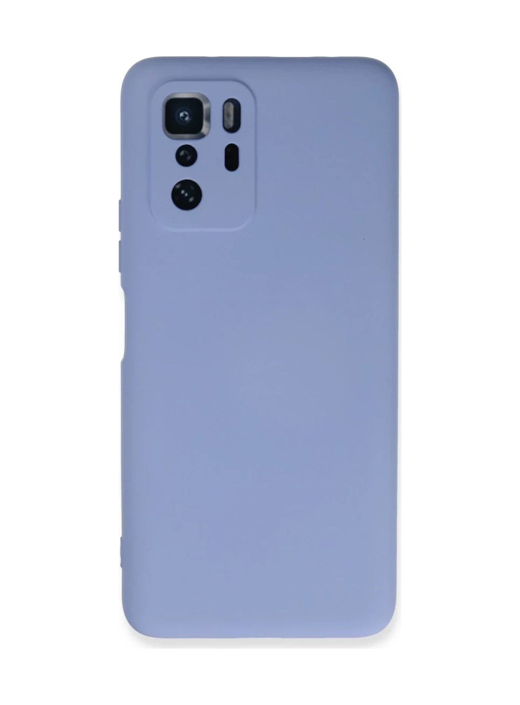 Xiaomi Poco X3 Gt Uyumlu Kılıf Nano İçi Kadife Silikon - Lila Belirtilmemiş