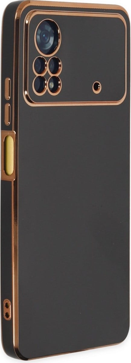 Xiaomi Poco X4 Pro 5g Uyumlu Kılıf Volet Silikon - Siyah Belirtilmemiş