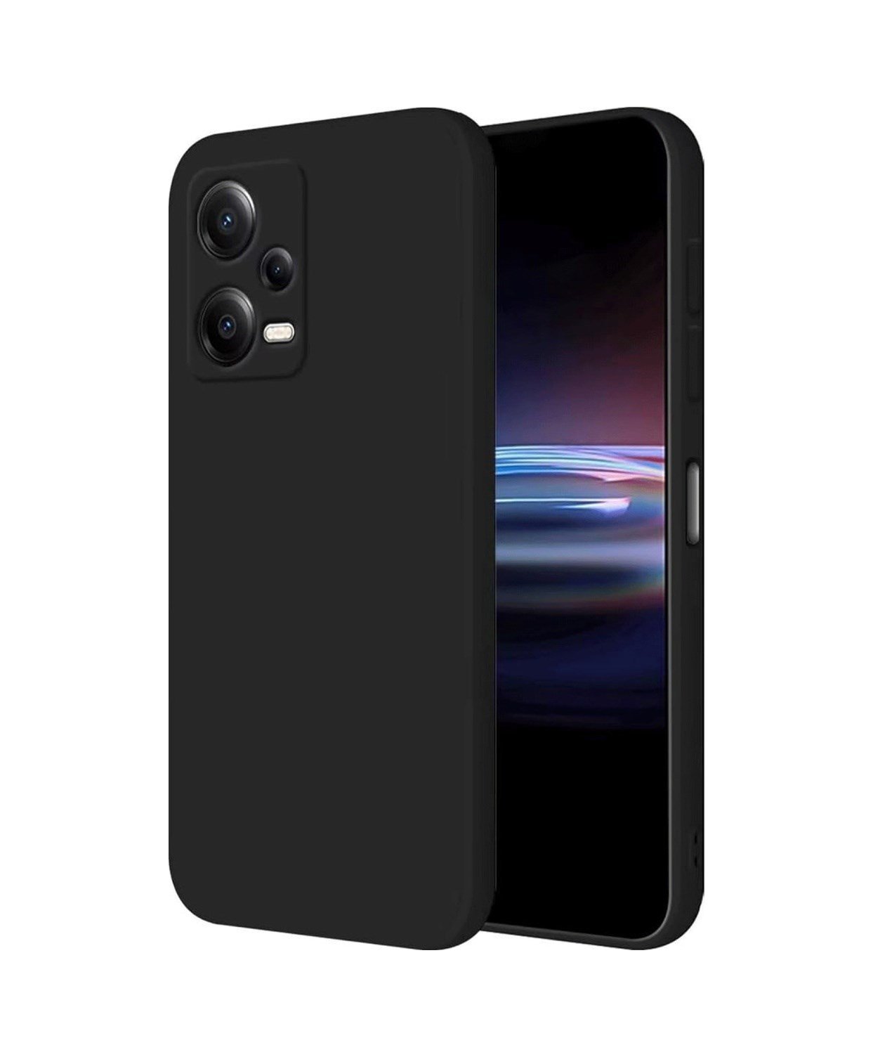 Xiaomi Poco X5 5g Uyumlu Kılıf First Silikon - Siyah Belirtilmemiş