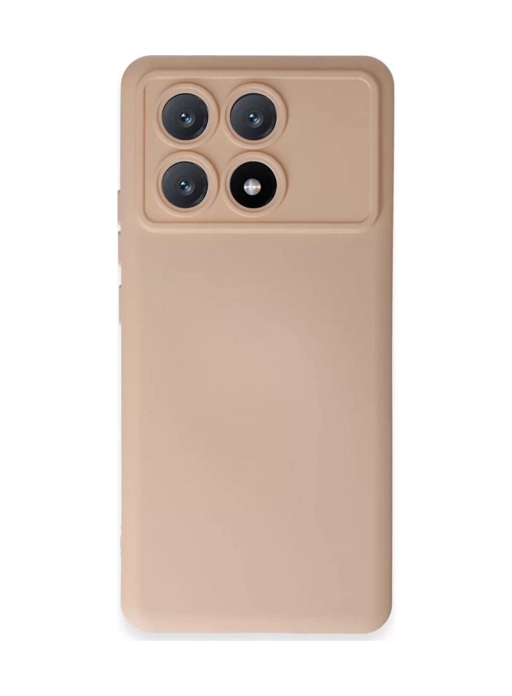 Xiaomi Poco X6 Pro Uyumlu Kılıf Nano İçi Kadife Silikon - Pudra Belirtilmemiş