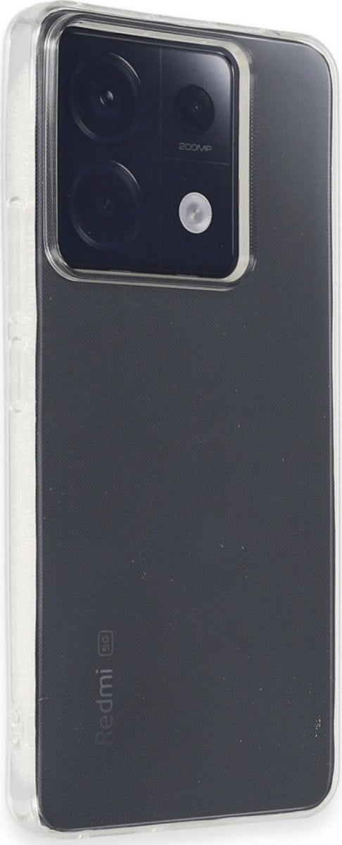Xiaomi Poco X6 Uyumlu Kılıf Lüx Şeffaf Silikon Belirtilmemiş