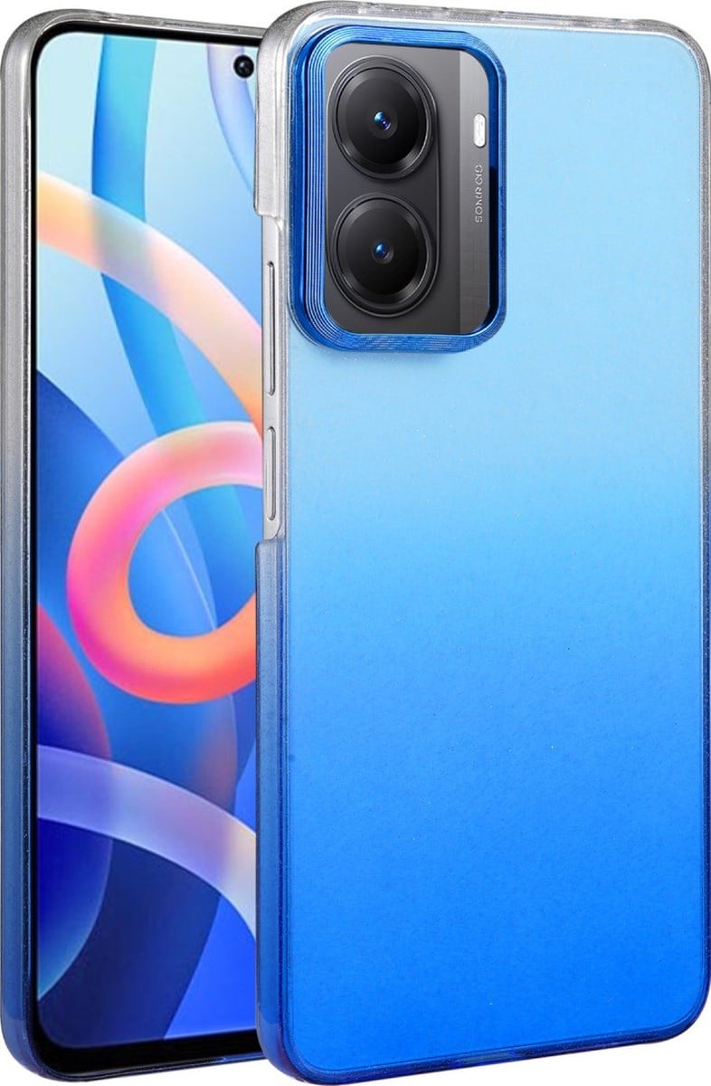 Xiaomi Poco X7 Pro Uyumlu Glossy Kapak - Mavi Belirtilmemiş