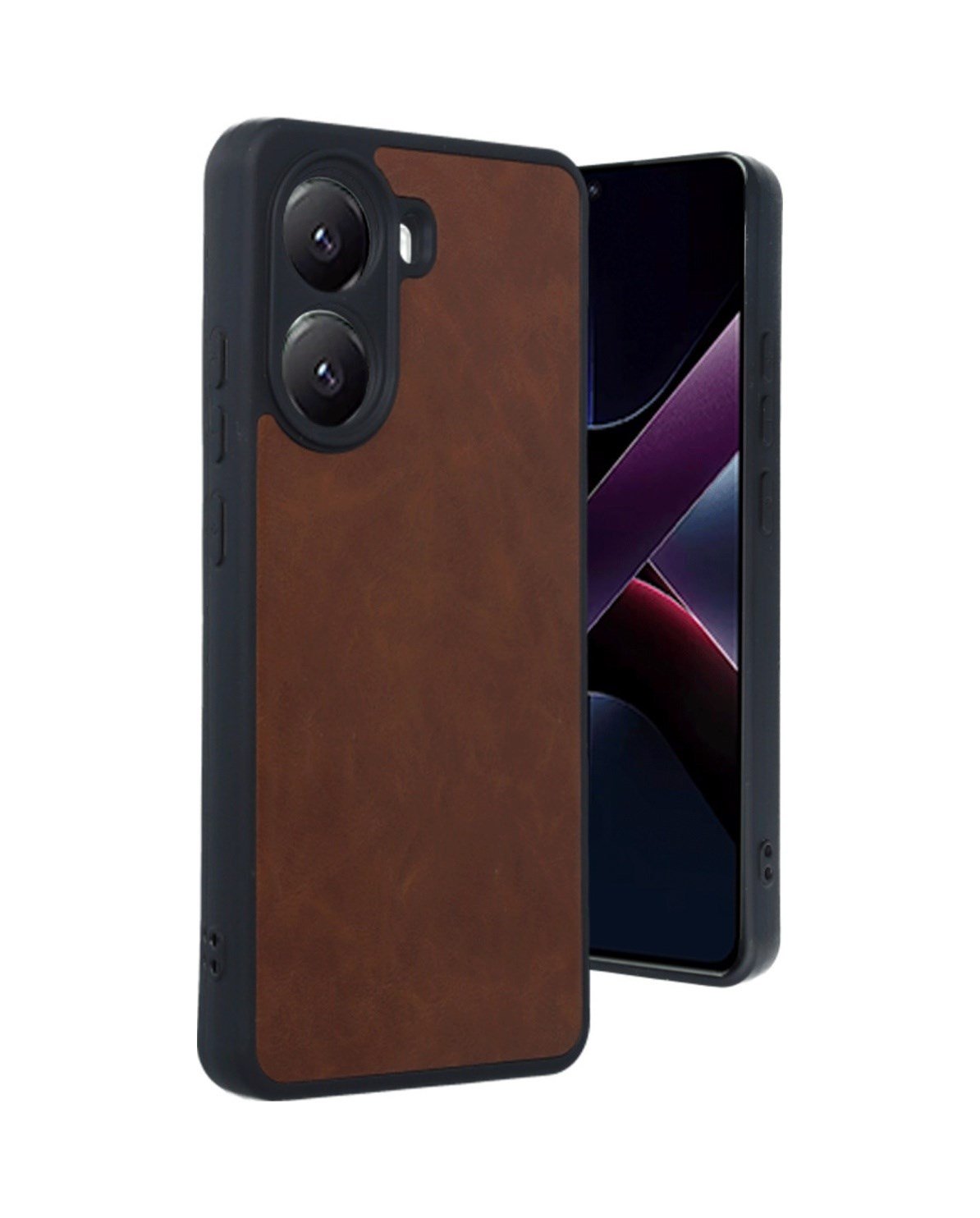 Xiaomi Poco X7 Pro Uyumlu Kılıf Aras Deri Kapak - Taba Belirtilmemiş