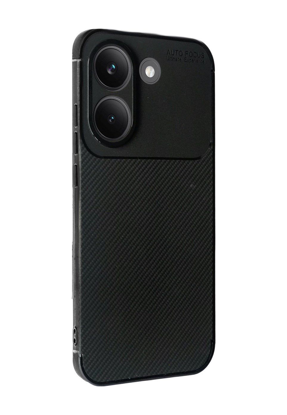 Xiaomi Poco X8 Pro Uyumlu Auto Focus Karbon Kapak - Siyah Belirtilmemiş