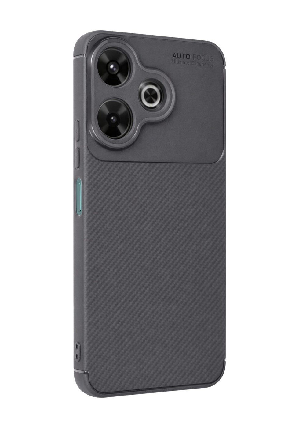 Xiaomi Redmi 13 4g Uyumlu Kılıf Auto Focus Karbon Kapak - Gri Belirtilmemiş