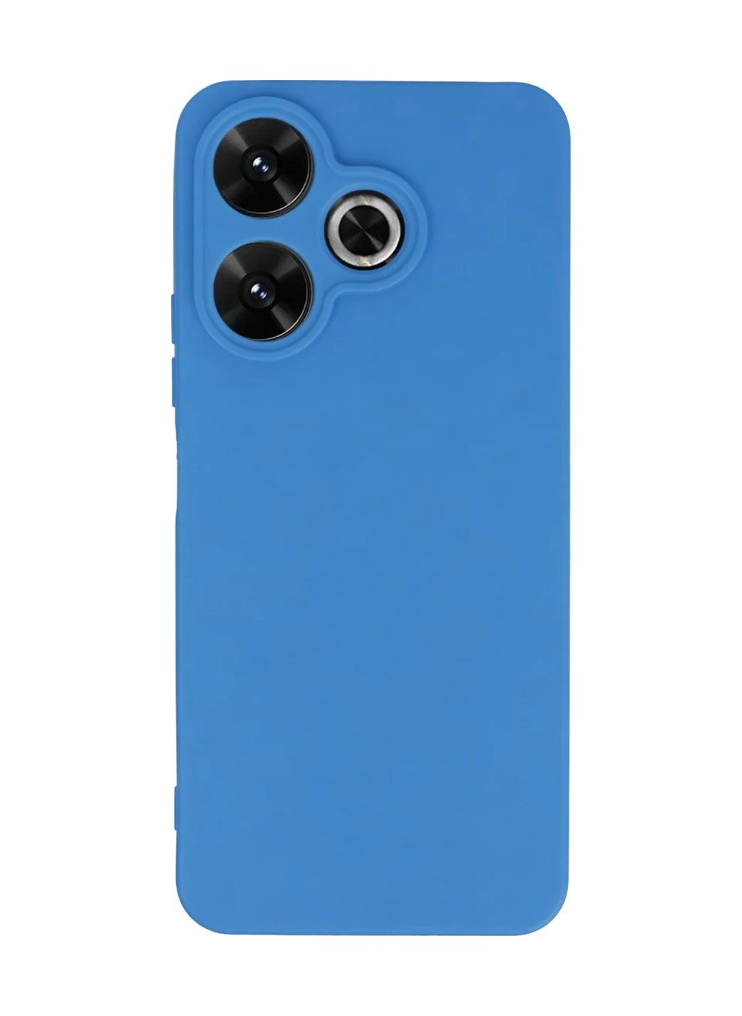 Xiaomi Redmi 13 4g Uyumlu Kılıf First Silikon - Mavi Belirtilmemiş
