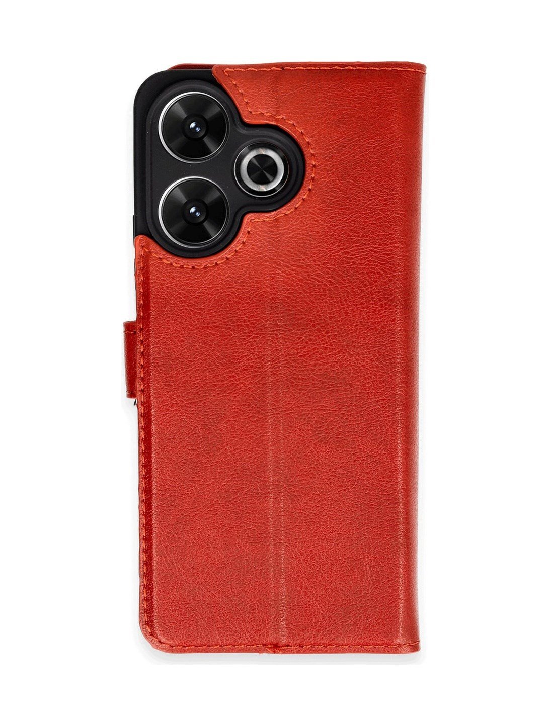 Xiaomi Redmi 13 4g Uyumlu Kılıf Trend S Plus Kapaklı Kılıf - Kırmızı Belirtilmemiş