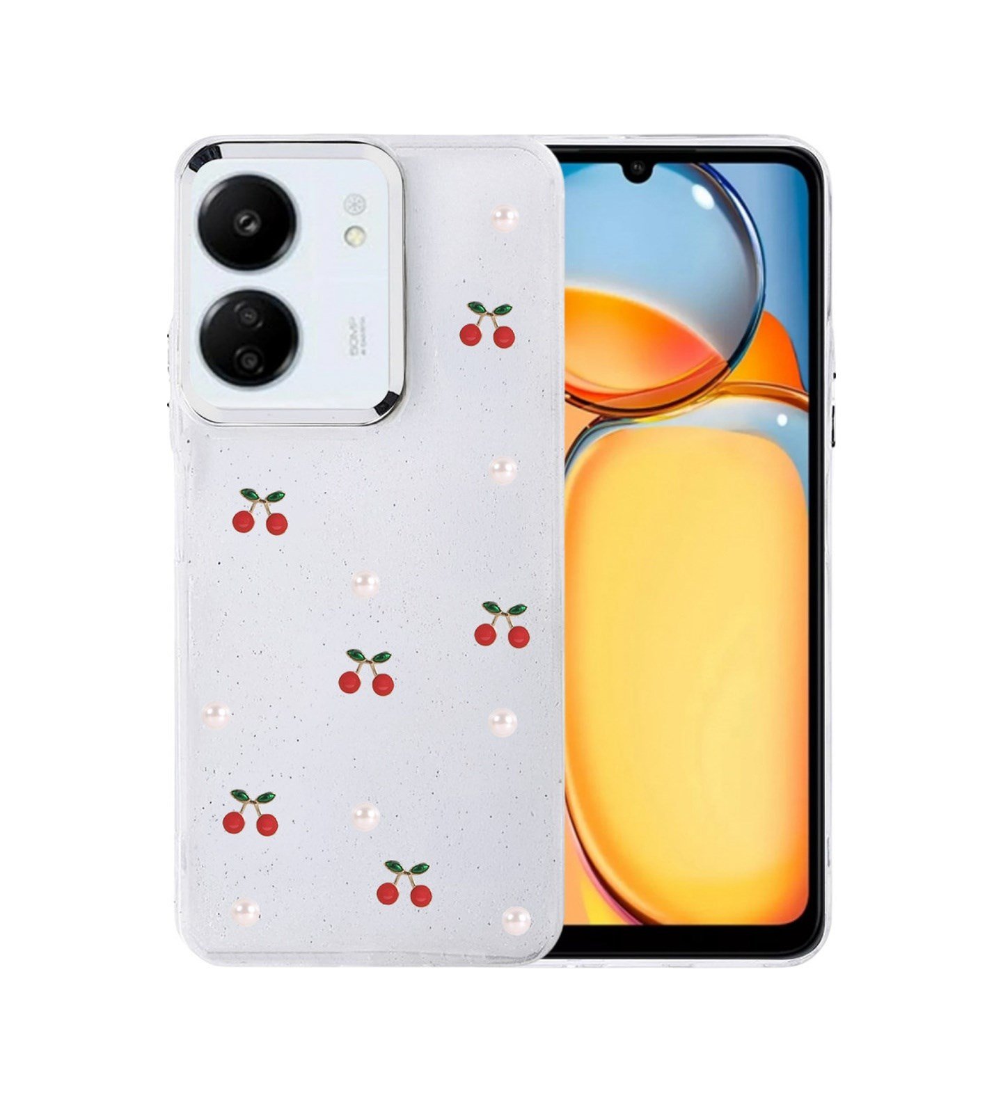 Xiaomi Redmi 13c Uyumlu Fiyonk Desenli Kapak - Desen 9 Belirtilmemiş