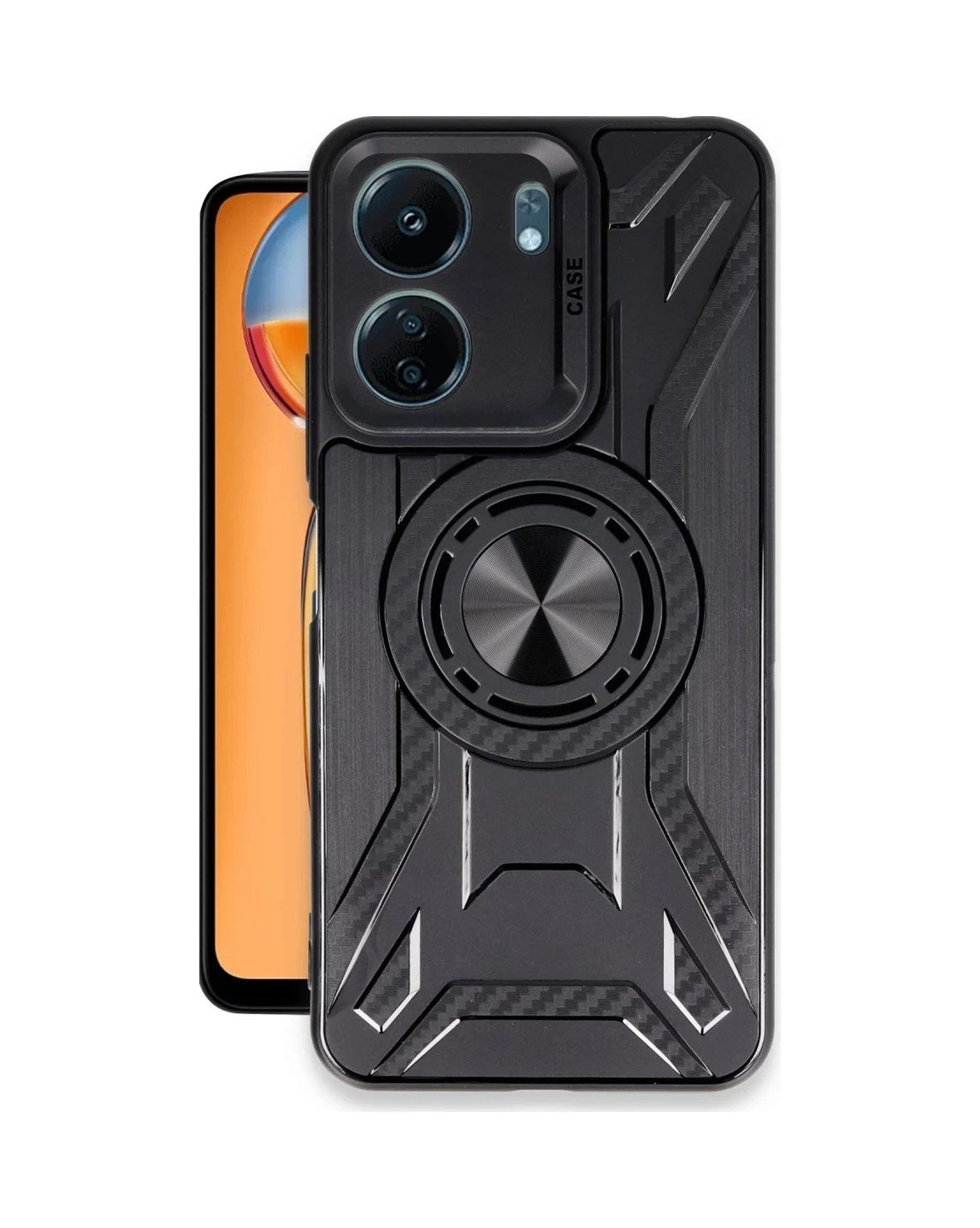 Xiaomi Redmi 13c Uyumlu Kılıf Lincoln Silikon - Siyah Belirtilmemiş