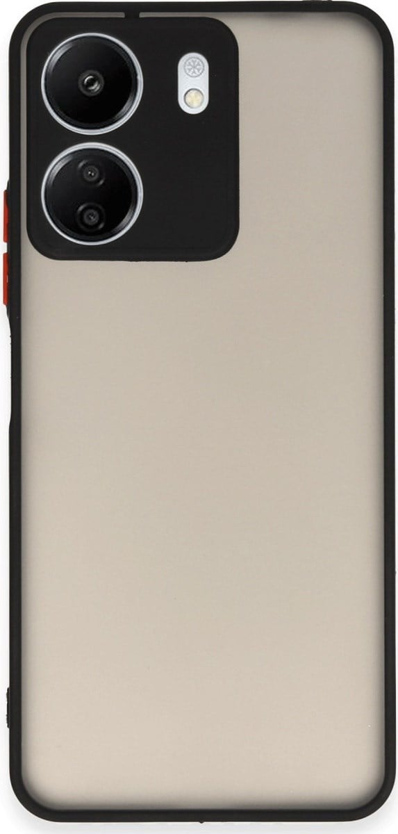 Xiaomi Redmi 13c Uyumlu Kılıf Montreal Silikon Kapak - Siyah Belirtilmemiş