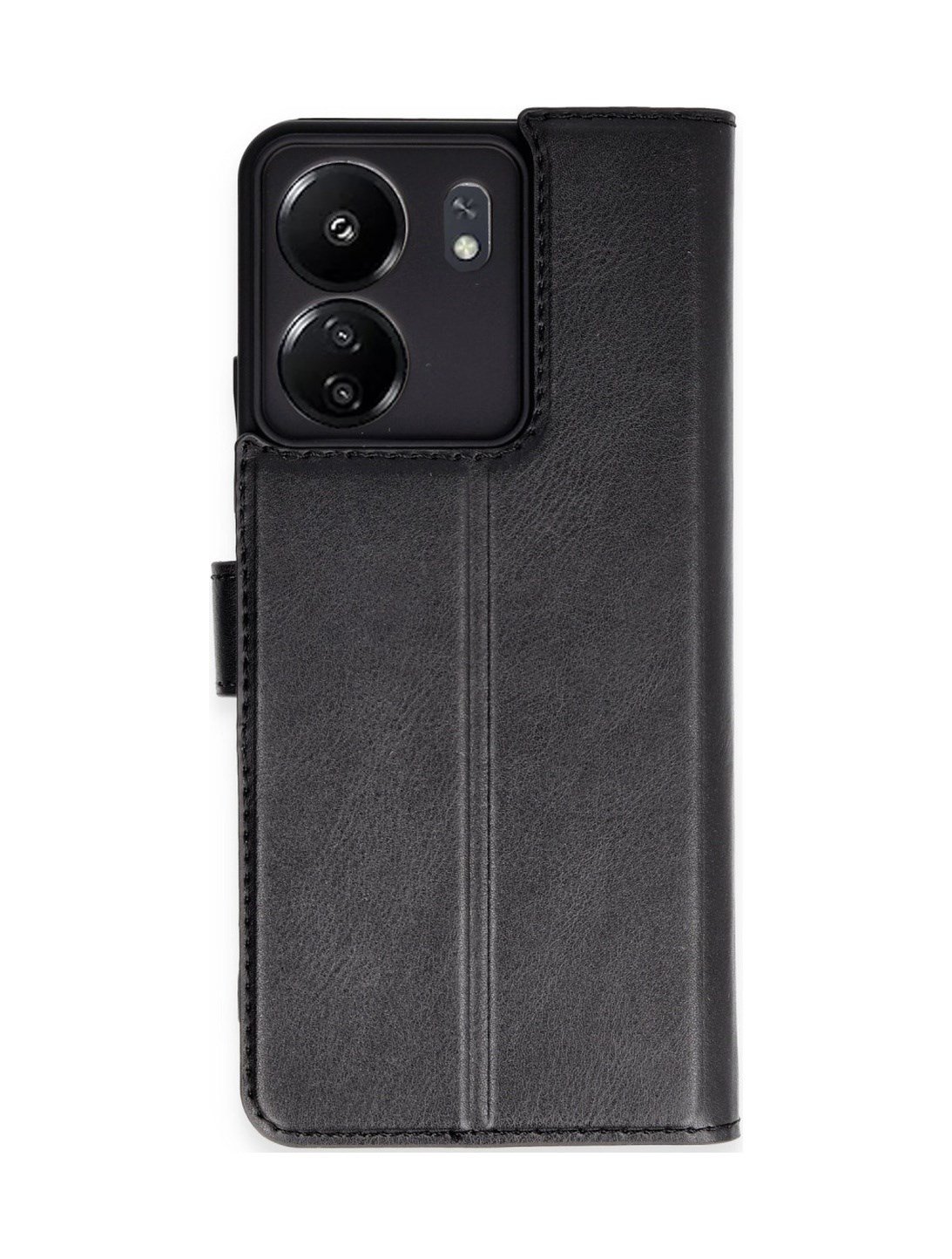 Xiaomi Redmi 13c Uyumlu Kılıf Trend S Plus Kapaklı Kılıf - Siyah Belirtilmemiş