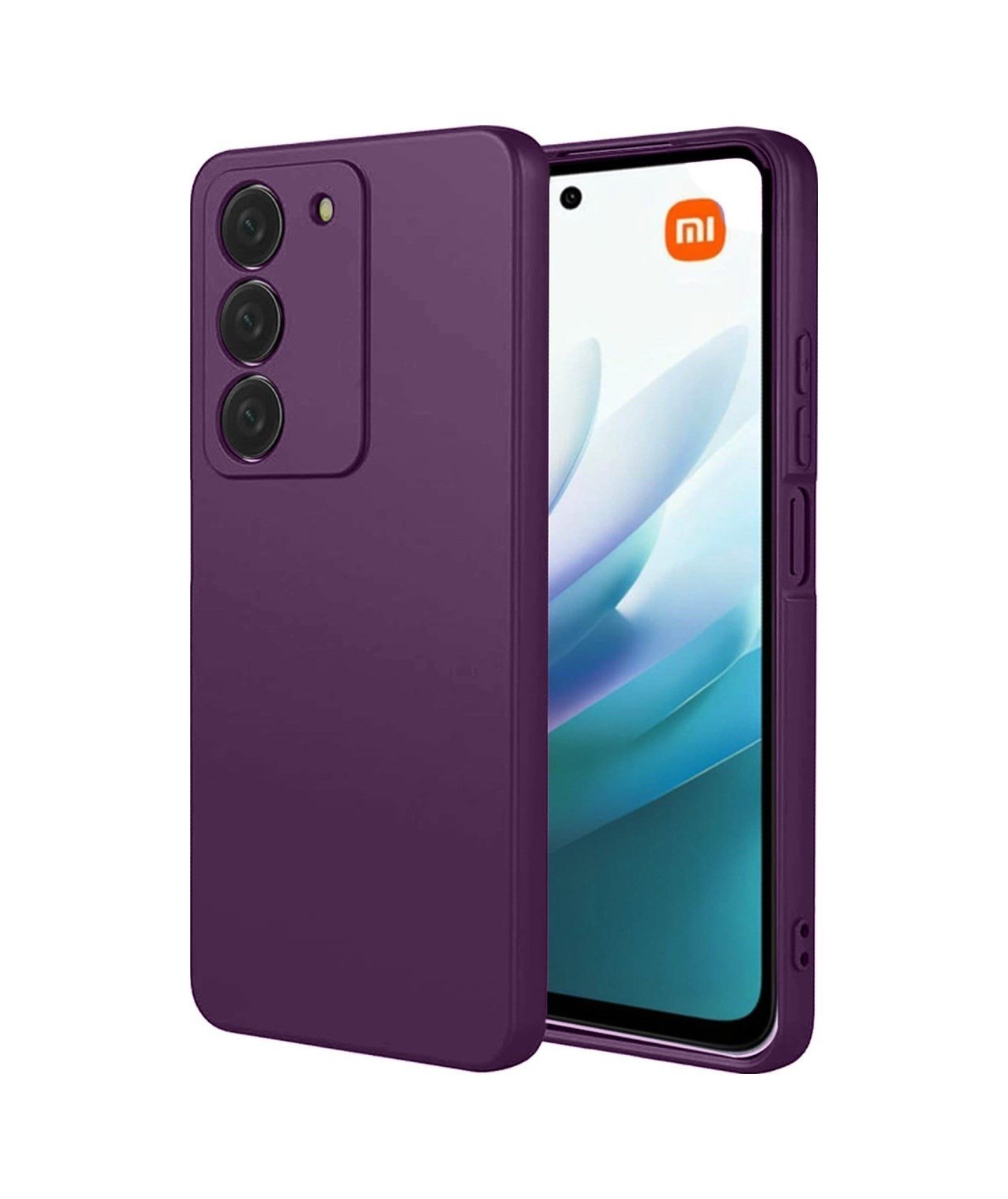 Xiaomi Redmi 15 4g Uyumlu First Silikon - Mürdüm Belirtilmemiş