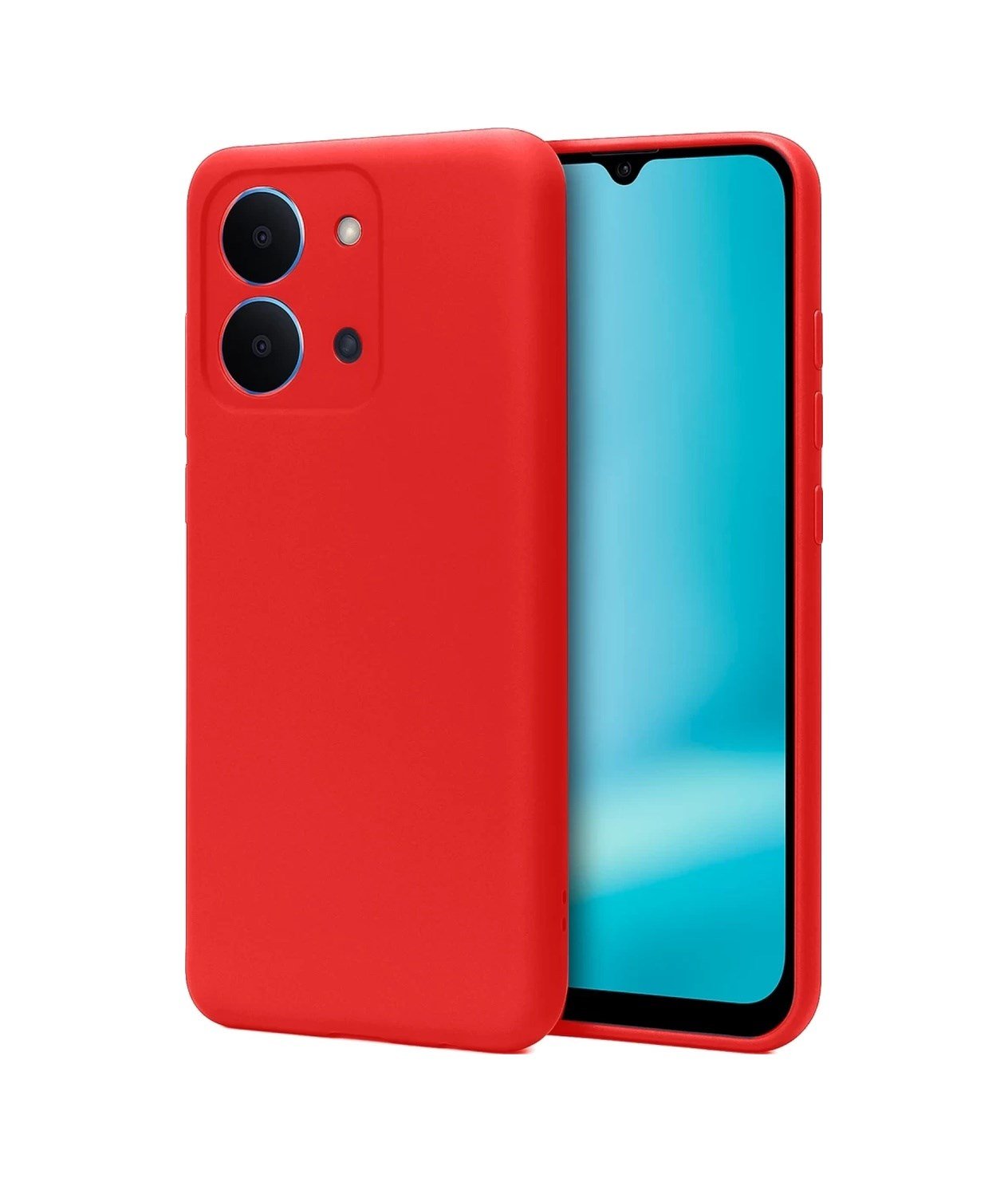 Xiaomi Redmi 15c 4g Uyumlu First Silikon - Kırmızı Belirtilmemiş