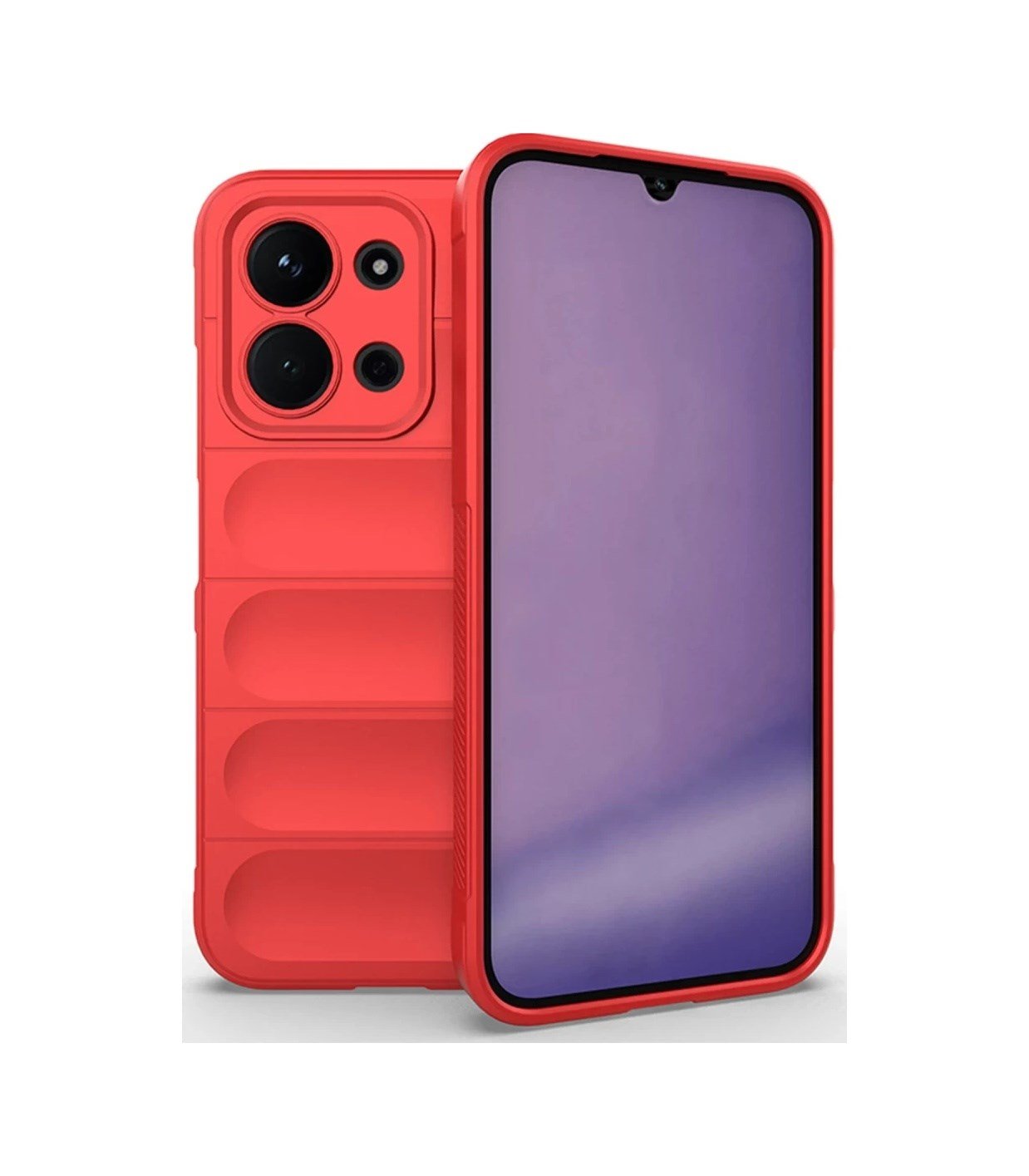 Xiaomi Redmi 15c 4g Uyumlu Optimum Silikon - Kırmızı Belirtilmemiş
