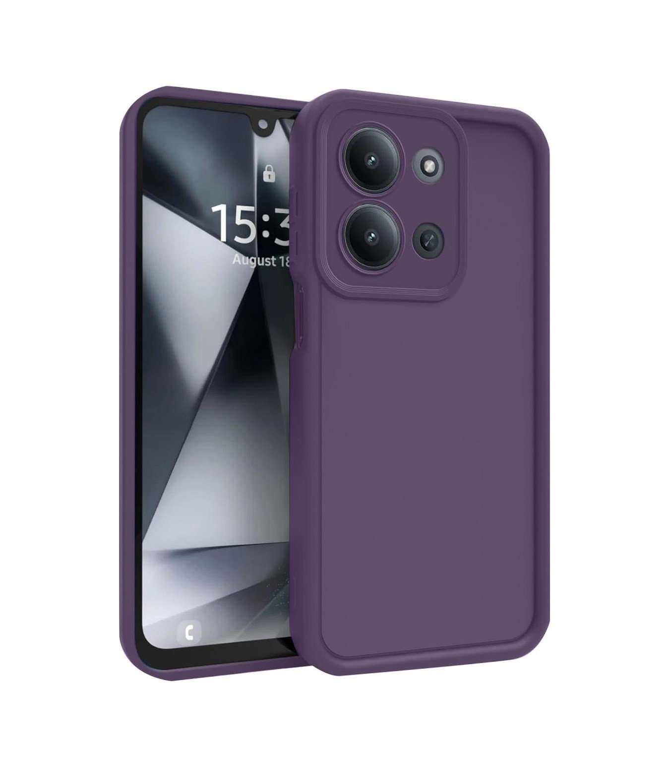Xiaomi Redmi 15c 4g Uyumlu Viera Silikon - Mürdüm Belirtilmemiş