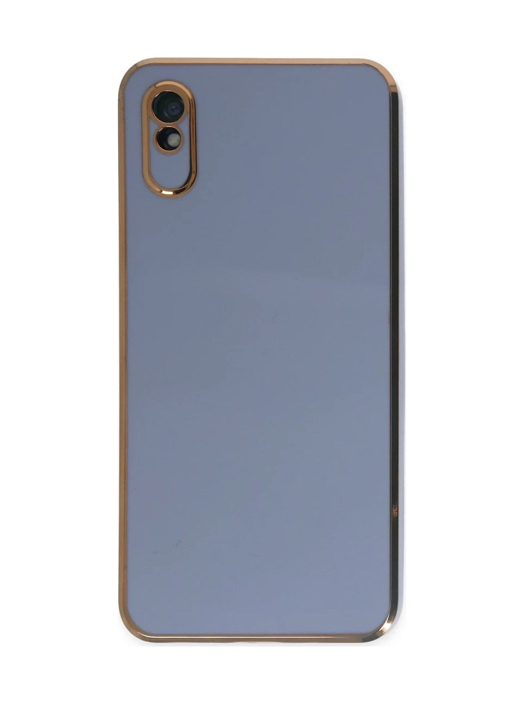 Xiaomi Redmi 9a Uyumlu Kılıf Volet Silikon - Mavi Belirtilmemiş