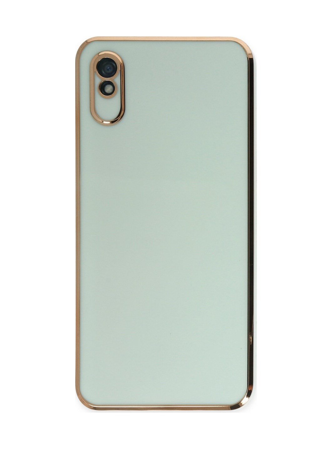 Xiaomi Redmi 9a Uyumlu Kılıf Volet Silikon - Açık Yeşil Belirtilmemiş