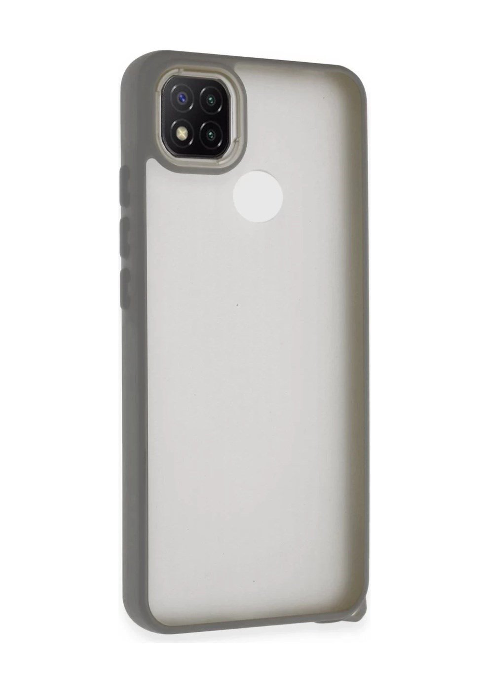 Xiaomi Redmi 9c Uyumlu Kılıf Elegant Kapak - Titan Gri Belirtilmemiş