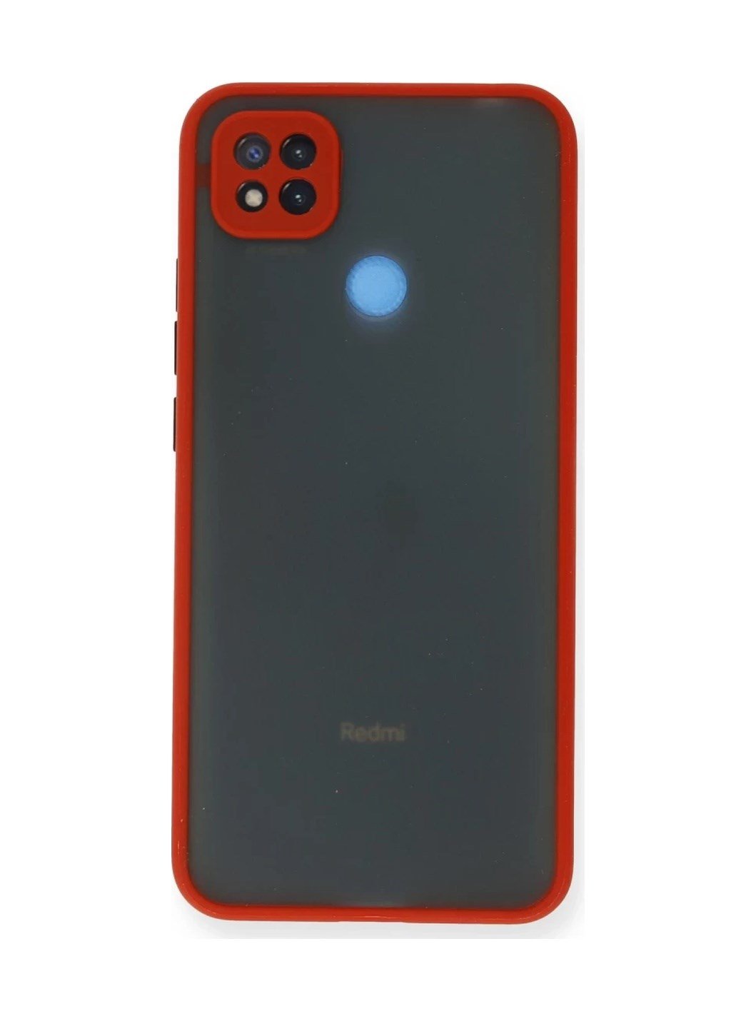 Xiaomi Redmi 9c Uyumlu Kılıf Montreal Silikon Kapak - Kırmızı Belirtilmemiş