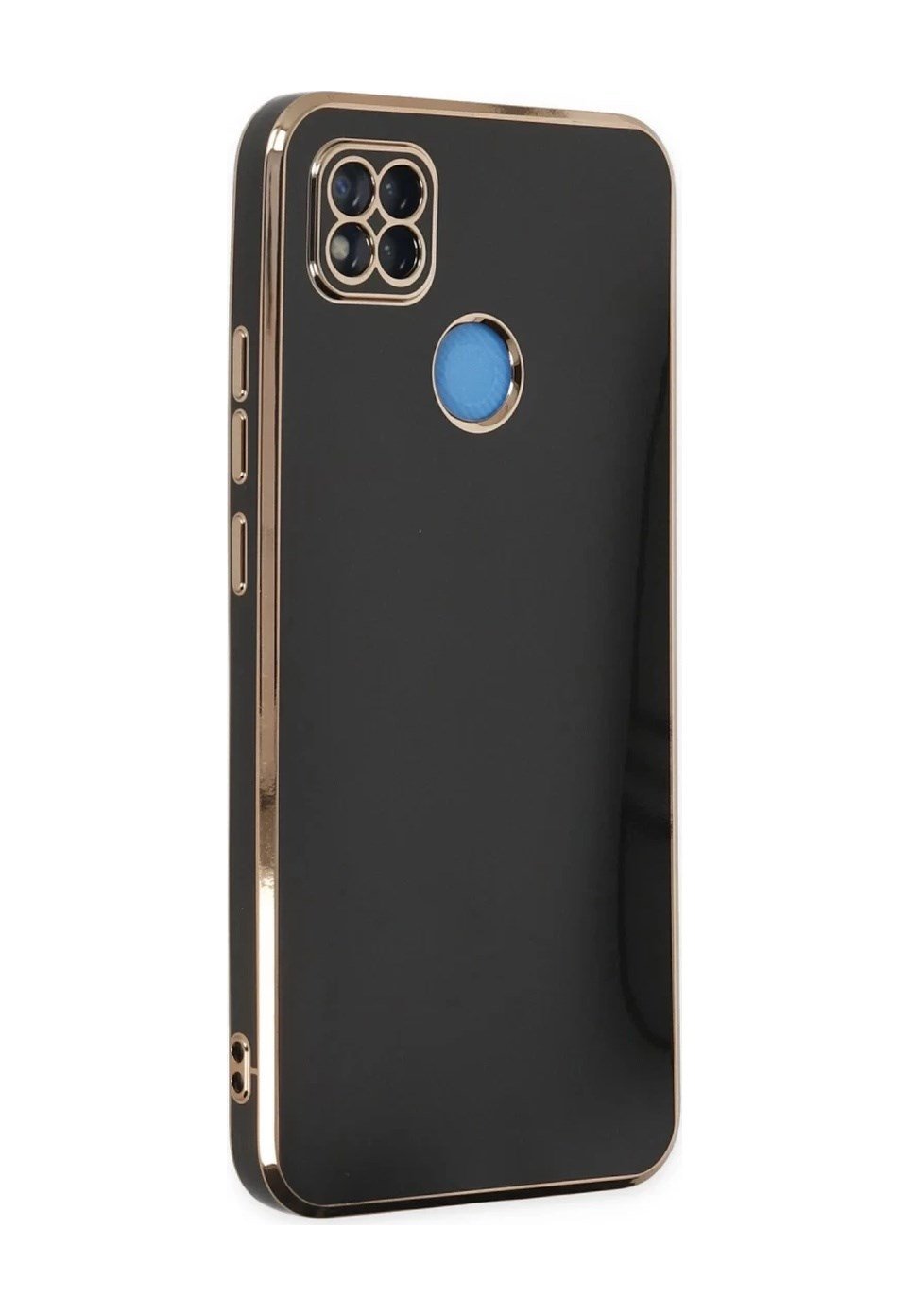 Xiaomi Redmi 9c Uyumlu Kılıf Volet Silikon - Siyah Belirtilmemiş