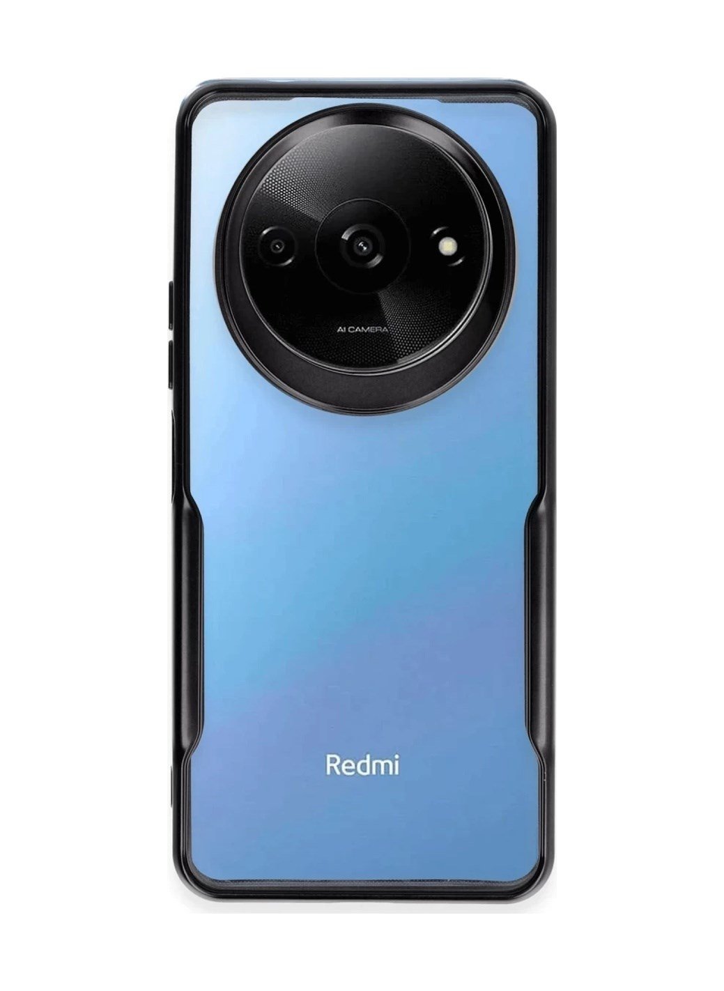 Xiaomi Redmi A3 4g Uyumlu Kılıf Boyi Silikon Kapak - Siyah Belirtilmemiş