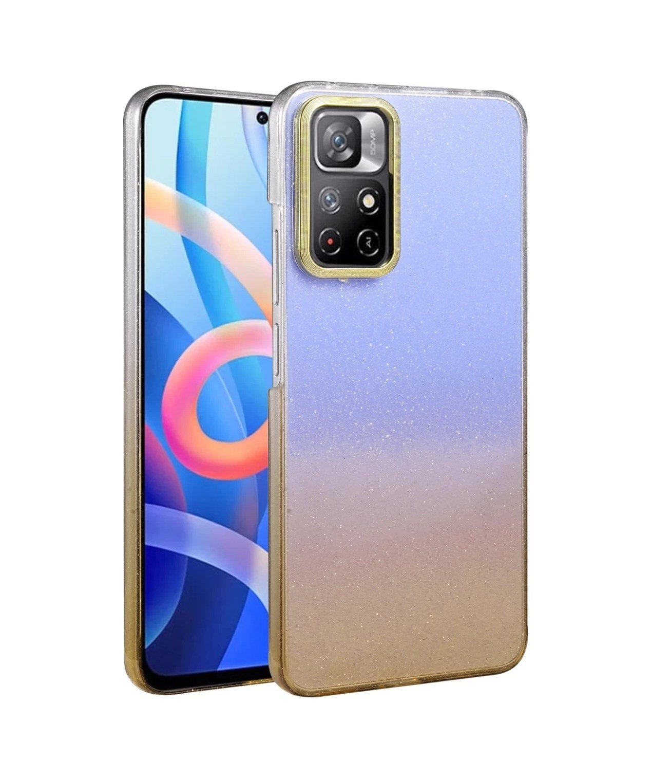 Xiaomi Redmi Note 11 Pro Uyumlu Glossy Kapak - Çöl Titanyum Belirtilmemiş