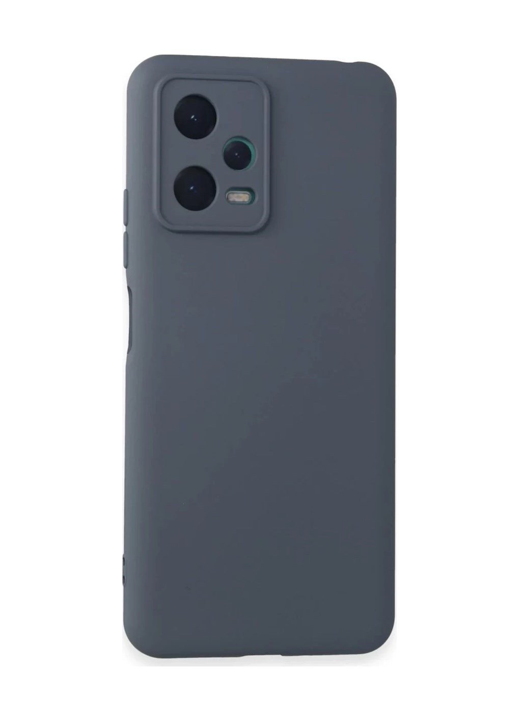 Xiaomi Redmi Note 12 5g Uyumlu Kılıf Nano İçi Kadife Silikon - Gri Belirtilmemiş