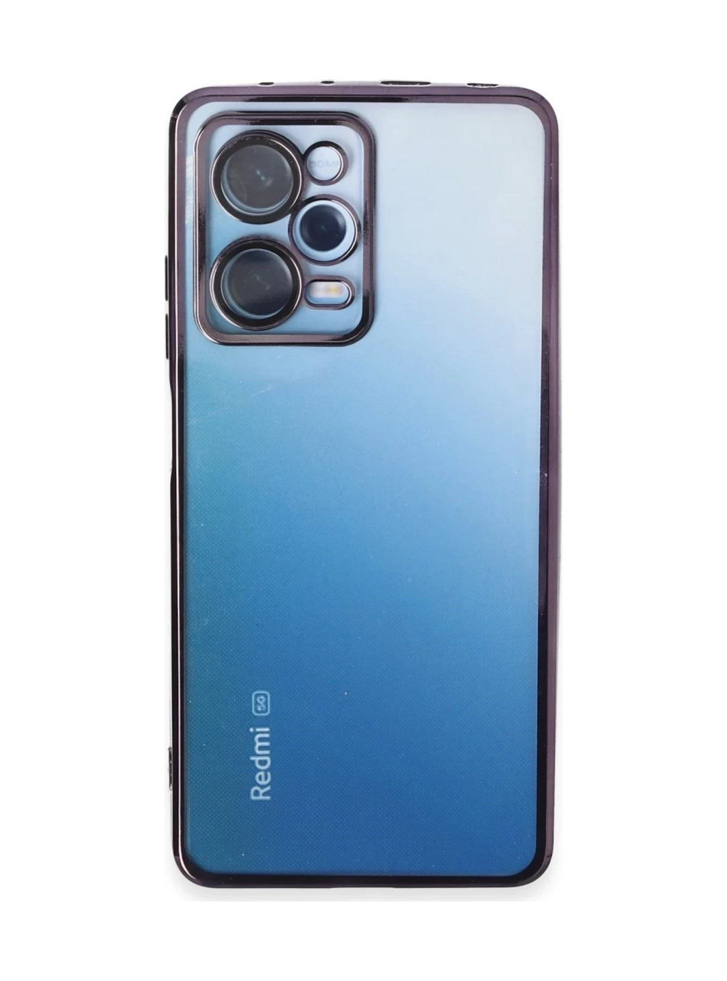 Xiaomi Redmi Note 12 Pro 5g Uyumlu Kılıf Lensli Silikon - Mor Belirtilmemiş