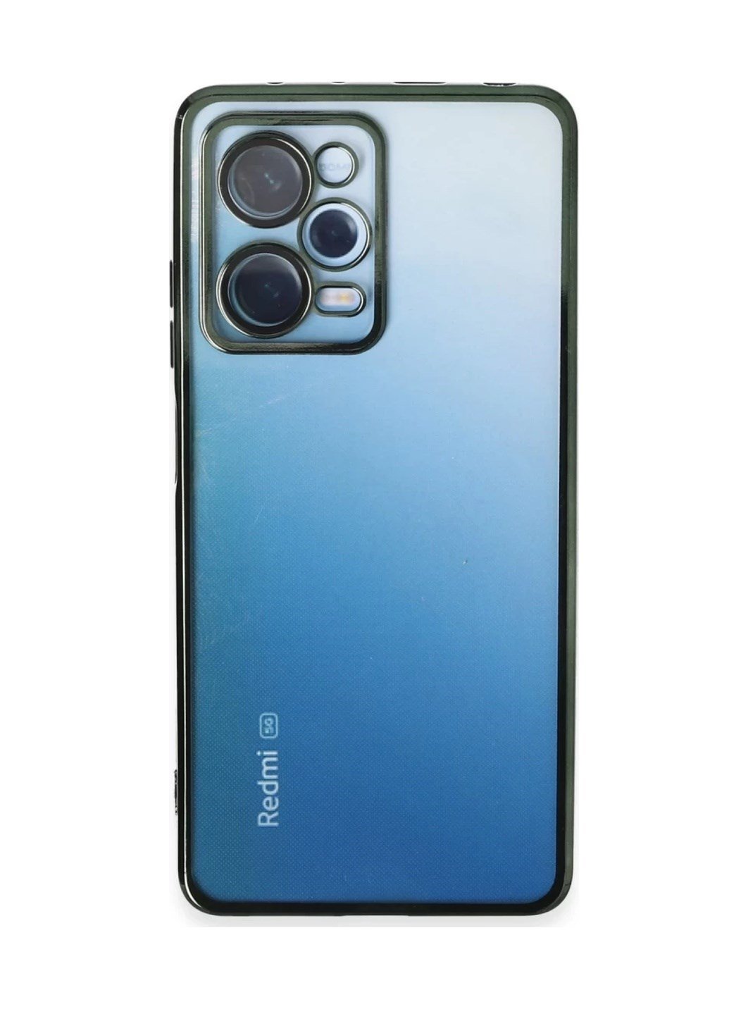 Xiaomi Redmi Note 12 Pro 5g Uyumlu Kılıf Lensli Silikon - Yeşil Belirtilmemiş
