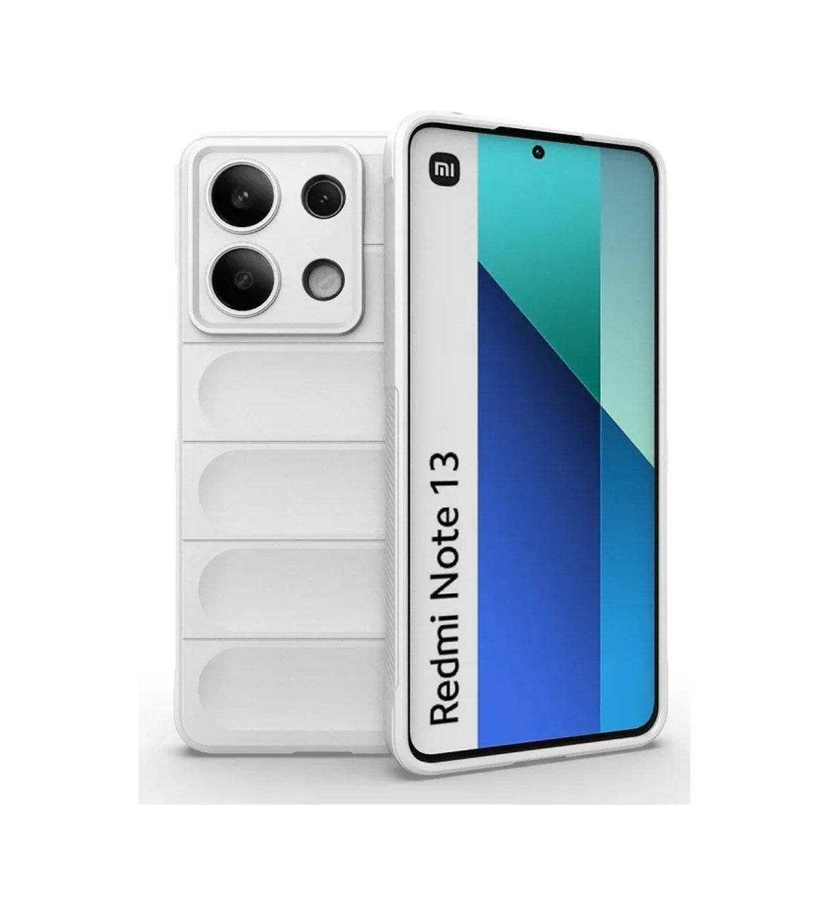 Xiaomi Redmi Note 13 4g Uyumlu Kılıf Optimum Silikon - Krem Belirtilmemiş
