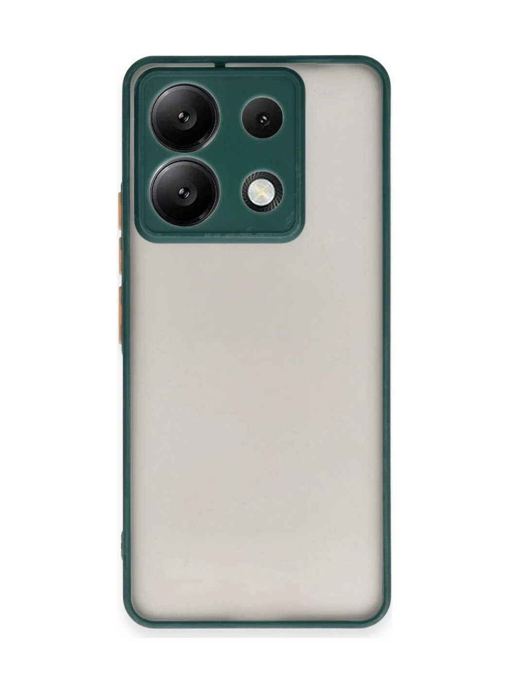 Xiaomi Redmi Note 13 5g Uyumlu Kılıf Montreal Silikon Kapak - Yeşil Belirtilmemiş