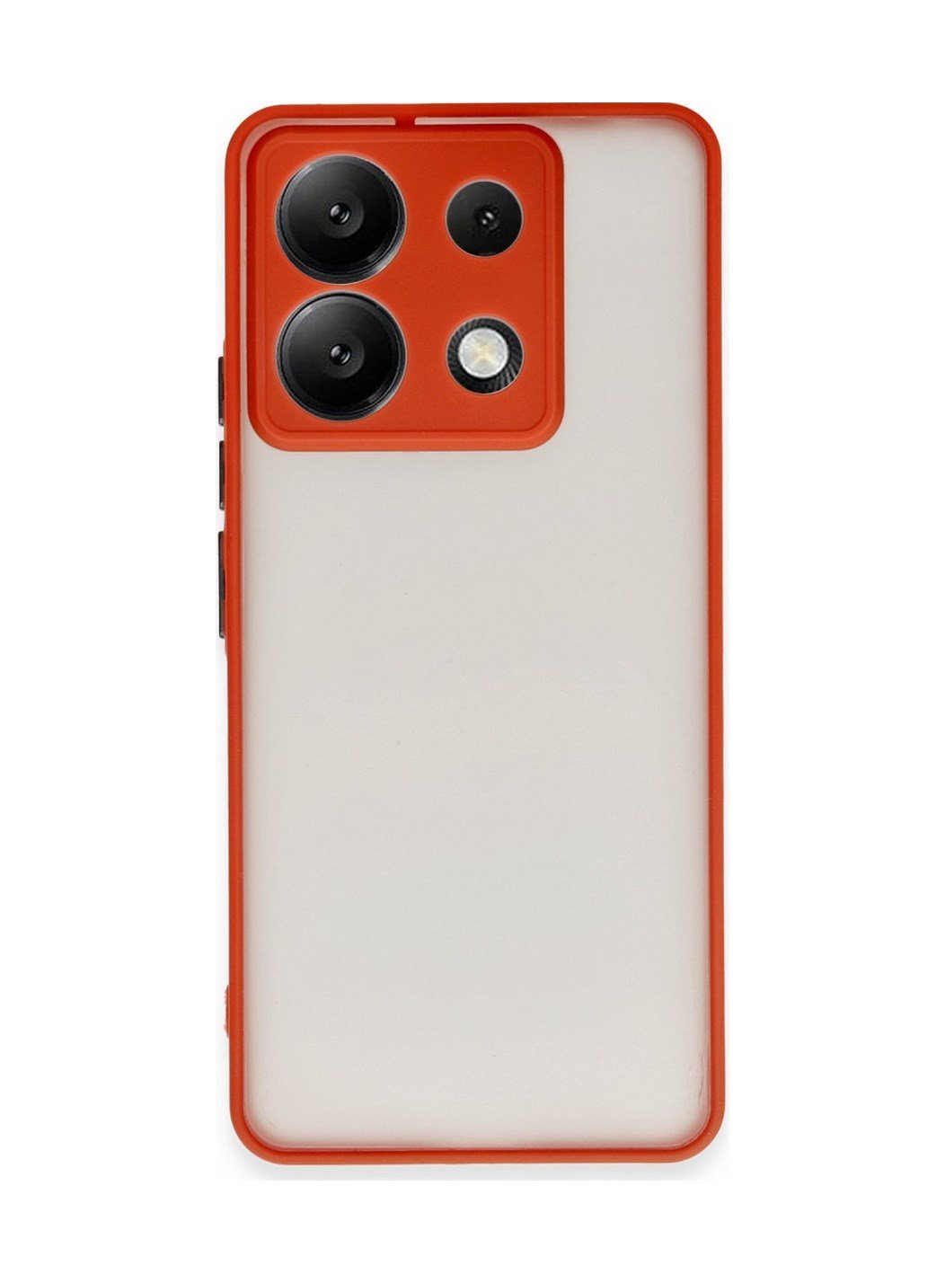 Xiaomi Redmi Note 13 5g Uyumlu Kılıf Montreal Silikon Kapak - Kırmızı Belirtilmemiş