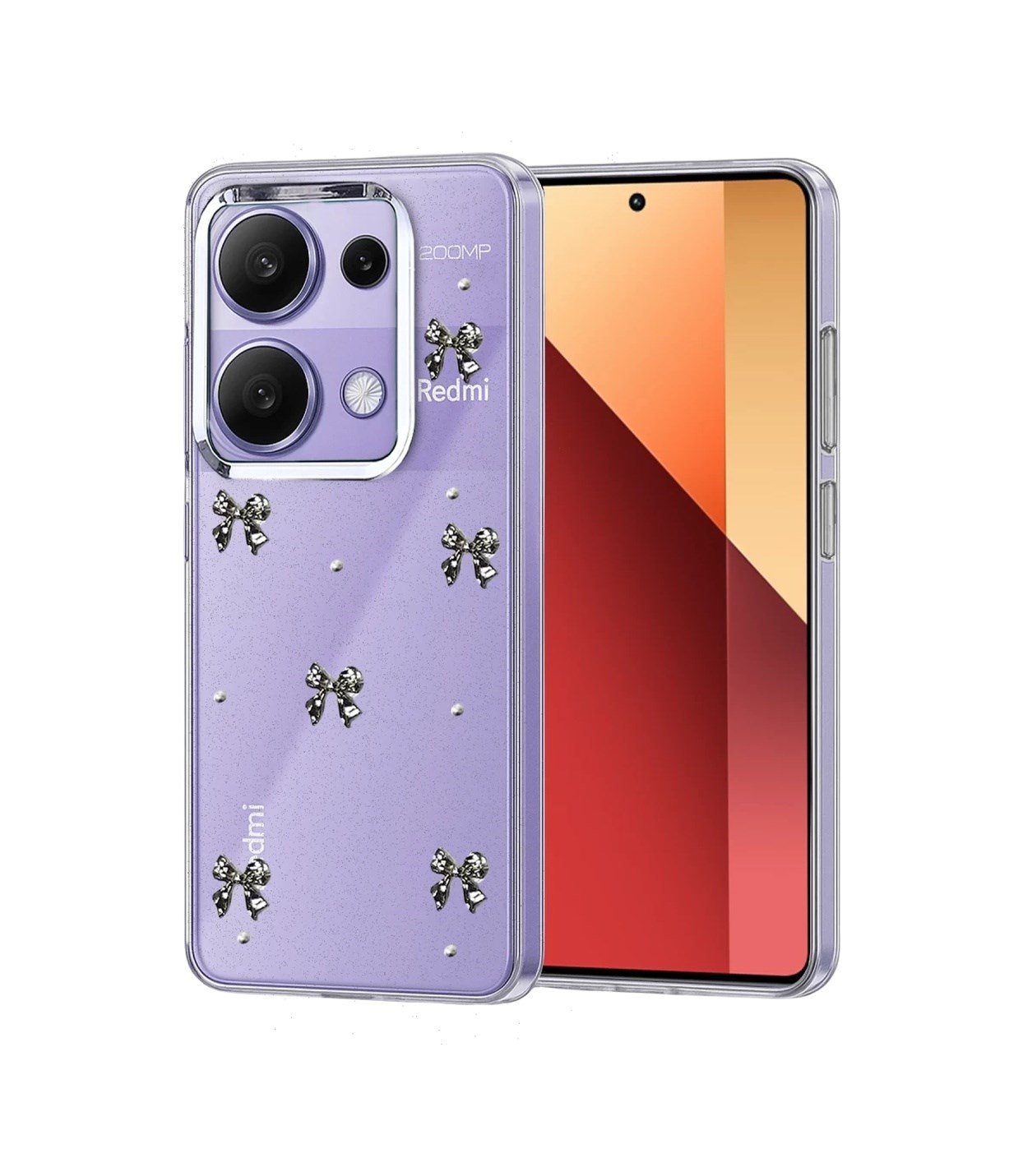 Xiaomi Redmi Note 13 Pro 4g Uyumlu Fiyonk Desenli Kapak - Desen 5 Belirtilmemiş