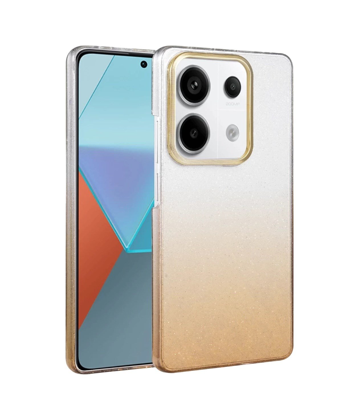 Xiaomi Redmi Note 13 Pro 4g Uyumlu Glossy Kapak - Çöl Titanyum Belirtilmemiş