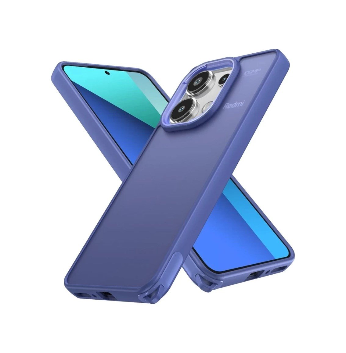 Xiaomi Redmi Note 13 Pro 4g Uyumlu Kılıf Elegant Kapak - Açık Mavi Belirtilmemiş