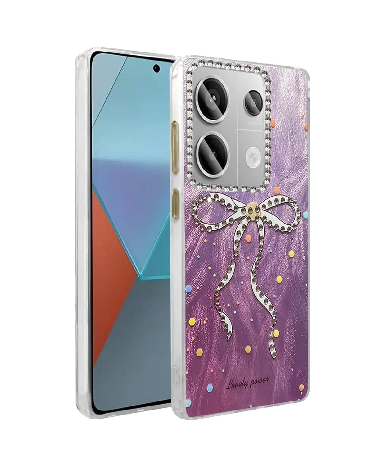 Xiaomi Redmi Note 13 Pro 4g Uyumlu Kılıf Blade Aynalı Desenli Kapak - Desen 1 Belirtilmemiş