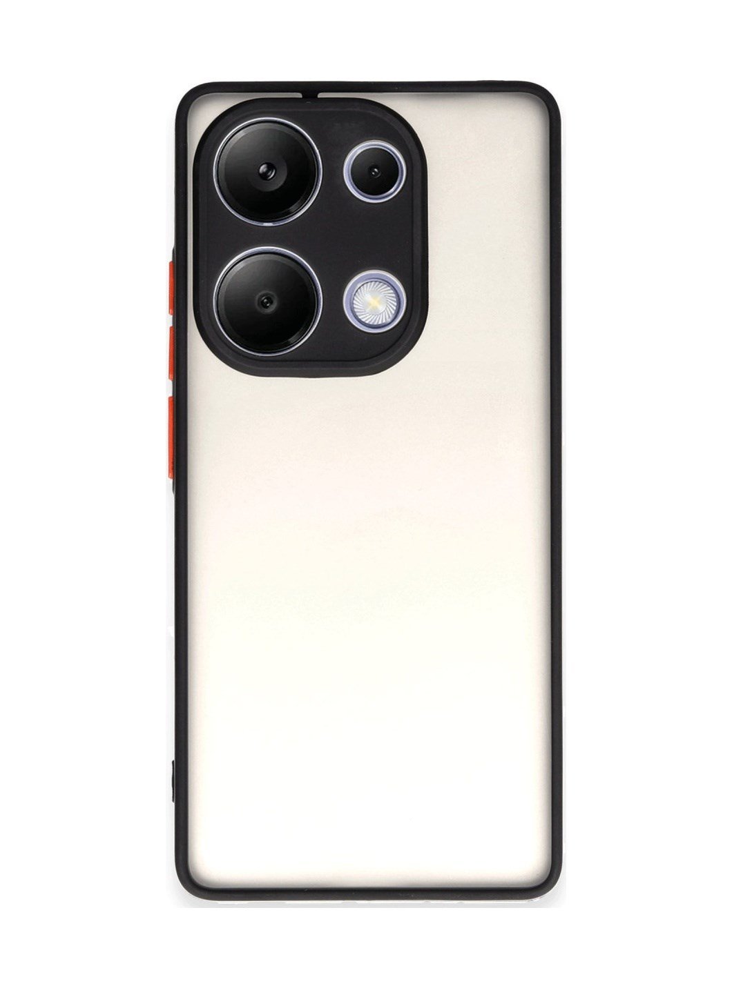 Xiaomi Redmi Note 13 Pro 4g Uyumlu Kılıf Montreal Silikon Kapak - Siyah Belirtilmemiş